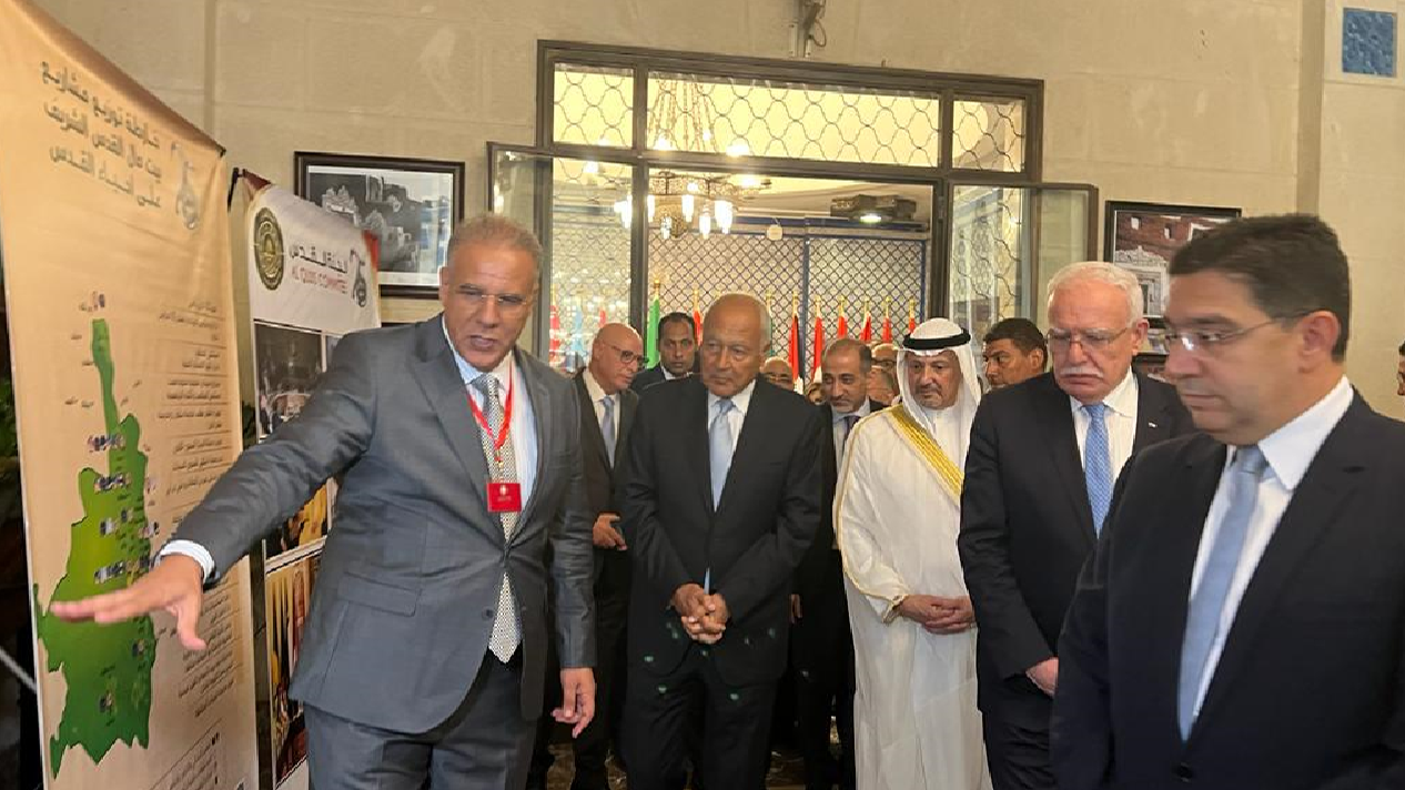 Le Caire Bourita inaugure au siège de la Ligue arabe une exposition