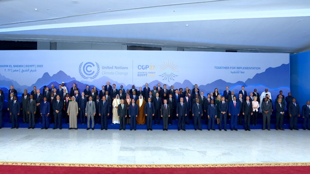مؤتمر المناخ COP27 .. انطلاق أشغال قمة قادة الدول(صور)