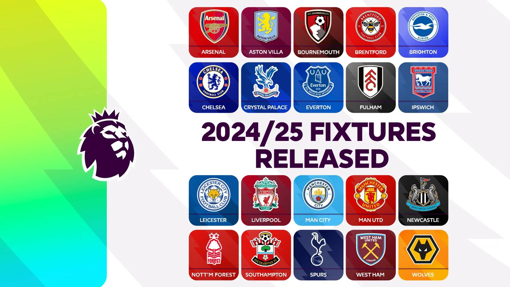 Premier League Unveils 2025/2025 Season Fixtures